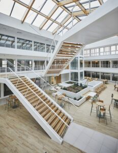 Ecole Buissonnière Rouen bureaux ©Julien Falsimagne