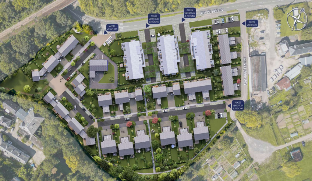 rodbaek village plan masse darnétal